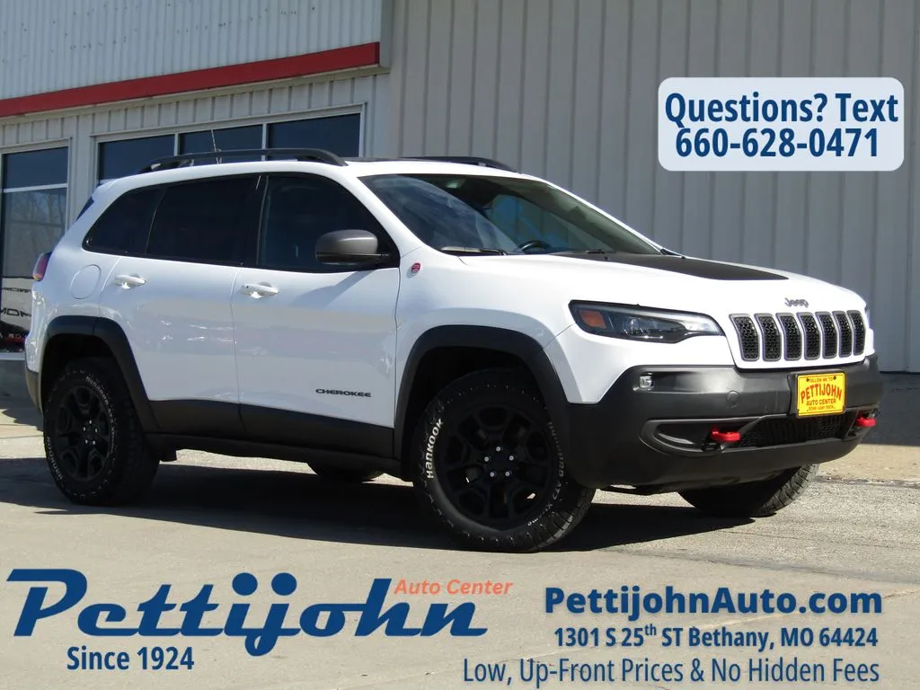 Used 2020 Jeep Cherokee Trailhawk with VIN 1C4PJMBX5LD519118 for sale in Kansas City