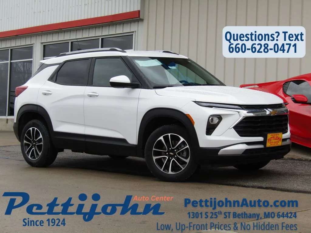 White 2026 Chevrolet TrailBlazer LT for sale in Bethany, MO