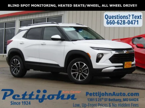 White 2026 Chevrolet TrailBlazer LT for sale in Bethany, MO