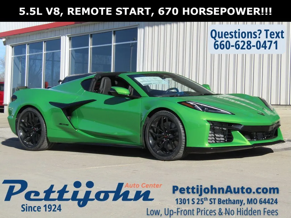 Green 2026 Chevrolet Corvette Z06 for sale in Bethany, MO