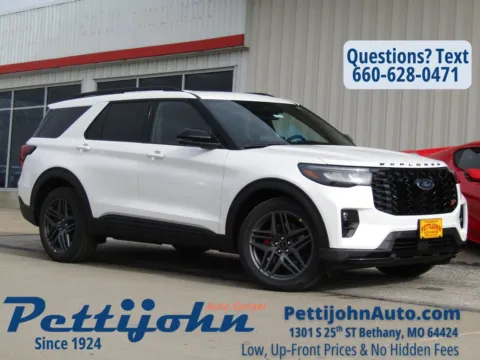 White 2026 Ford Explorer ST for sale in Bethany, MO