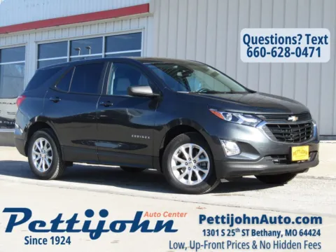 Gray 2021 Chevrolet Equinox LS for sale in Bethany, MO