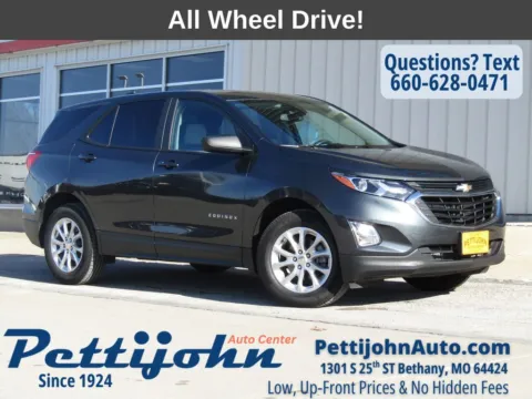 Gray 2021 Chevrolet Equinox LS for sale in Bethany, MO