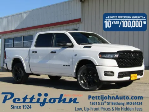 White 2026 Ram 1500 Big Horn/Lone Star for sale in Bethany, MO