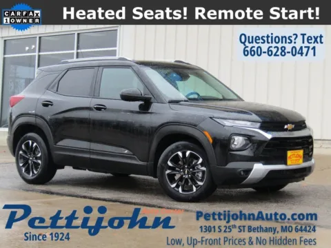 Black 2023 Chevrolet TrailBlazer LT for sale in Bethany, MO