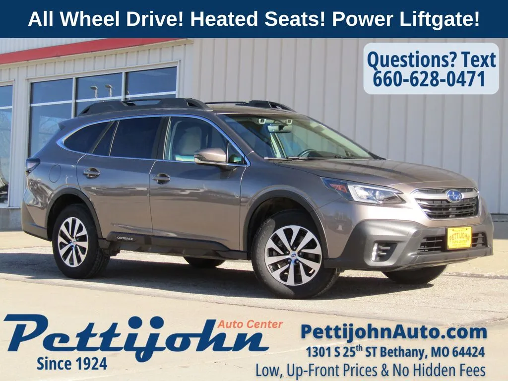 Used 2021 Subaru Outback Premium with VIN 4S4BTADC3M3160643 for sale in Kansas City