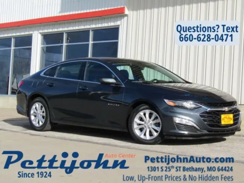 Gray 2019 Chevrolet Malibu Hybrid for sale in Bethany, MO