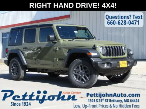 Unknown 2026 Jeep Wrangler Sport RHD for sale in Bethany, MO