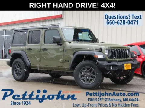 Unknown 2026 Jeep Wrangler Sport RHD for sale in Bethany, MO