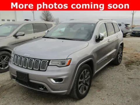 Silver 2018 Jeep Grand Cherokee Overland for sale in Bethany, MO