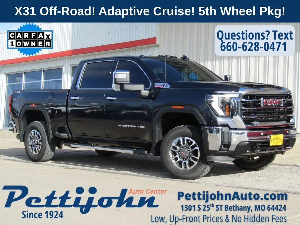Used 2024 GMC Sierra 2500HD SLT with VIN 1GT49NEY4RF433706 for sale in Kansas City