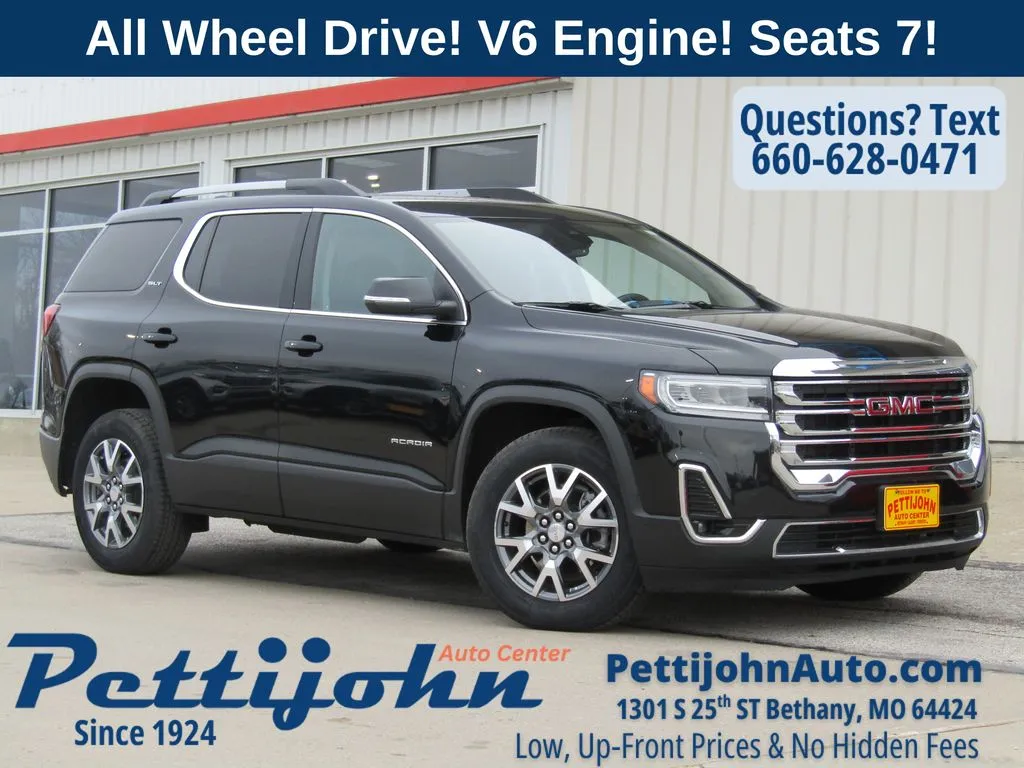 Used 2023 GMC Acadia SLT with VIN 1GKKNULS5PZ241478 for sale in Kansas City