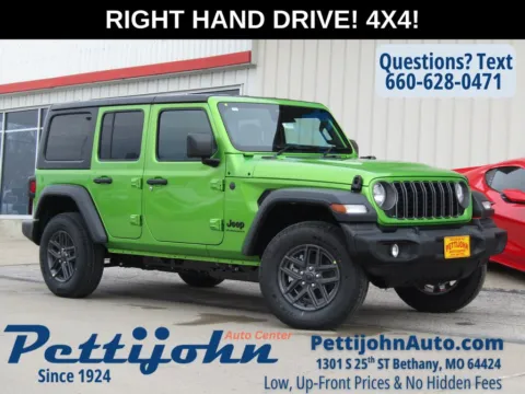 Unknown 2026 Jeep Wrangler Sport RHD for sale in Bethany, MO