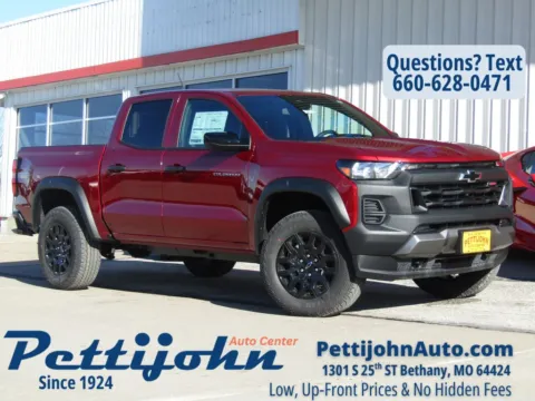 Red 2026 Chevrolet Colorado Trail Boss for sale in Bethany, MO