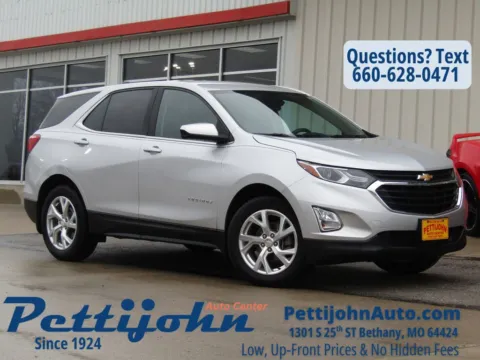 Silver 2021 Chevrolet Equinox LT for sale in Bethany, MO