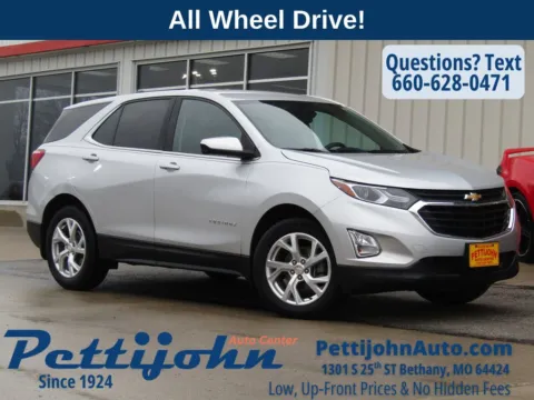 Silver 2021 Chevrolet Equinox LT for sale in Bethany, MO