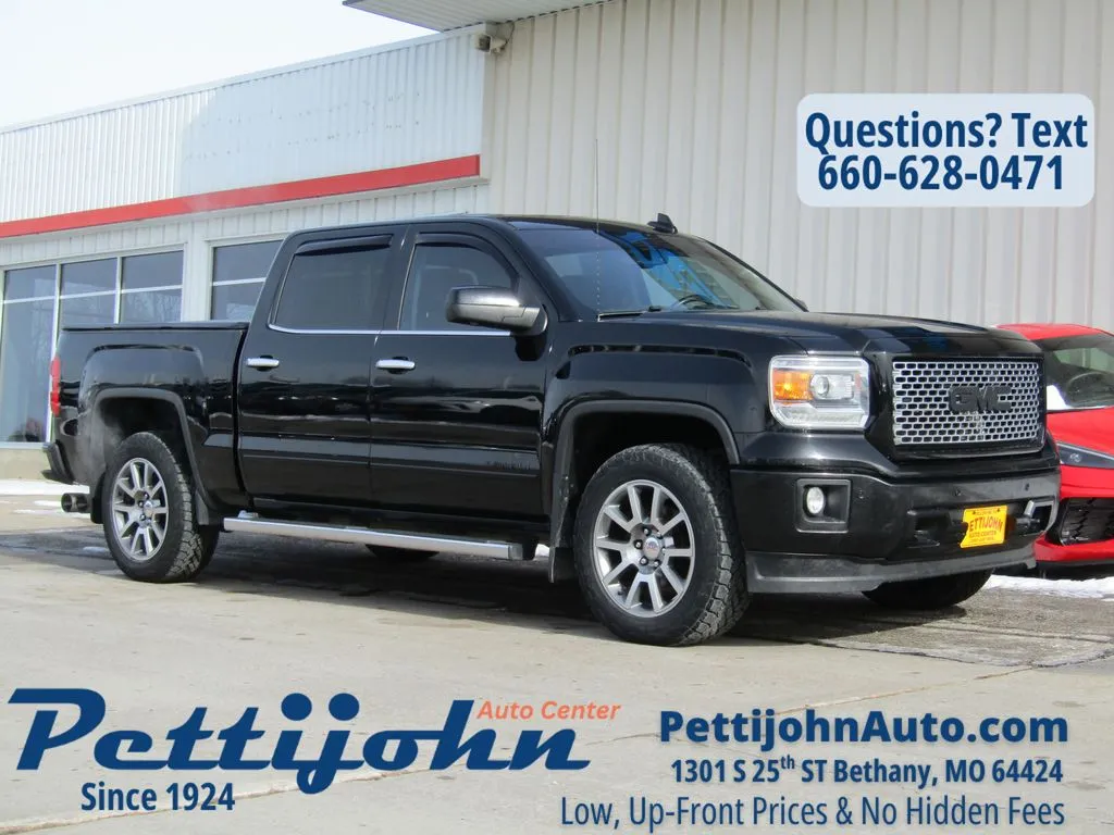 Black 2015 GMC Sierra 1500 Denali for sale in Bethany, MO