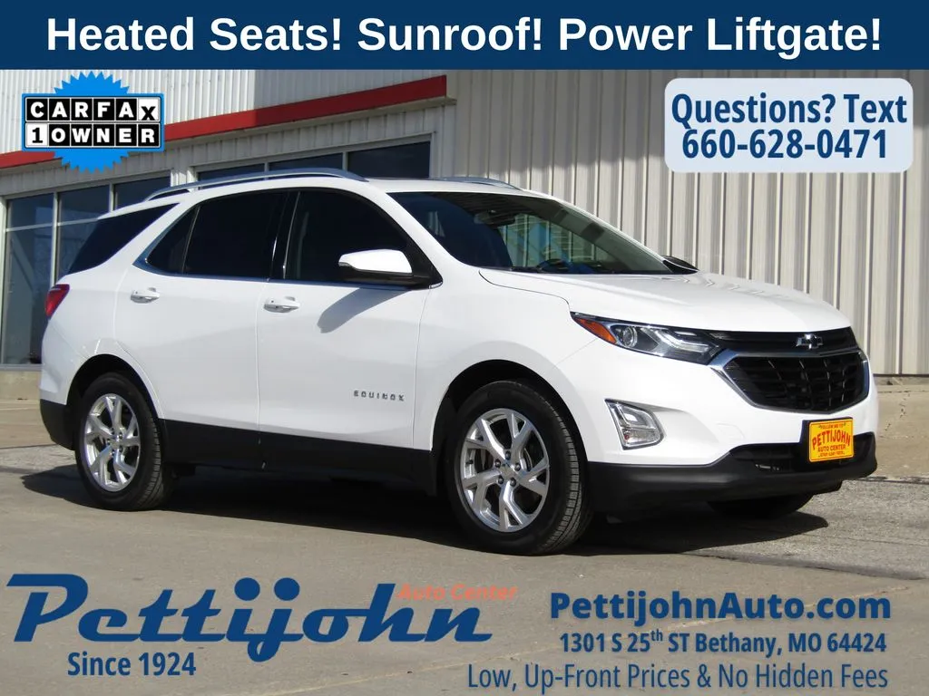 Used 2019 Chevrolet Equinox LT with VIN 3GNAXLEX6KS603366 for sale in Kansas City