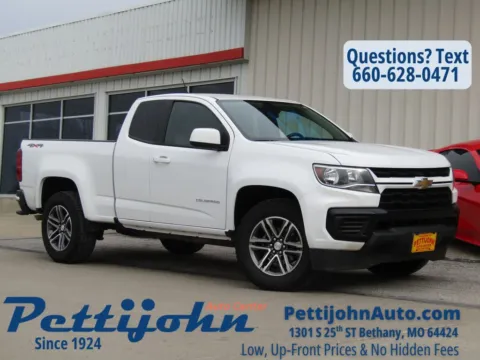 White 2021 Chevrolet Colorado Work Truck for sale in Bethany, MO
