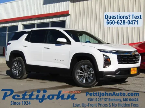 White 2026 Chevrolet Equinox LT for sale in Bethany, MO