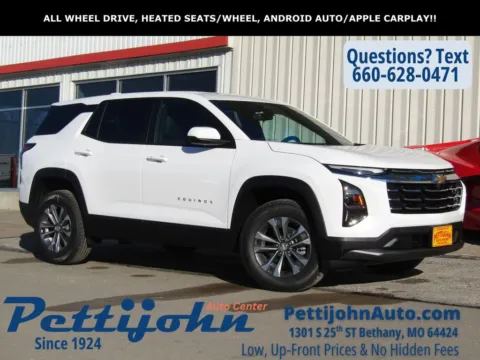 White 2026 Chevrolet Equinox LT for sale in Bethany, MO