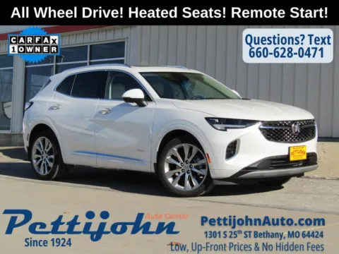 White 2023 Buick Envision Avenir for sale in Bethany, MO