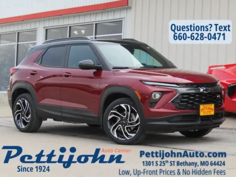 Red 2025 Chevrolet TrailBlazer RS for sale in Bethany, MO