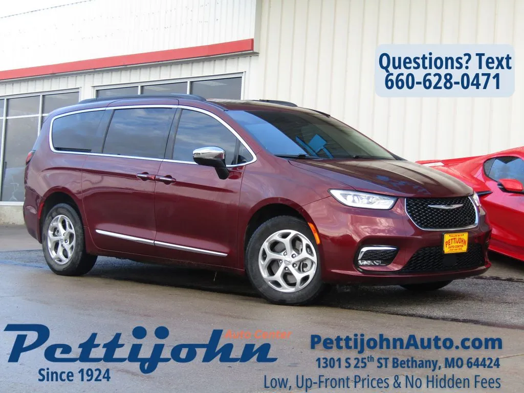 Red 2023 Chrysler Pacifica Limited for sale in Bethany, MO