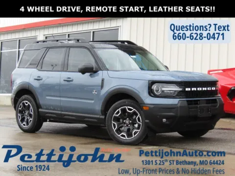 Gray 2025 Ford Bronco Sport Outer Banks for sale in Bethany, MO