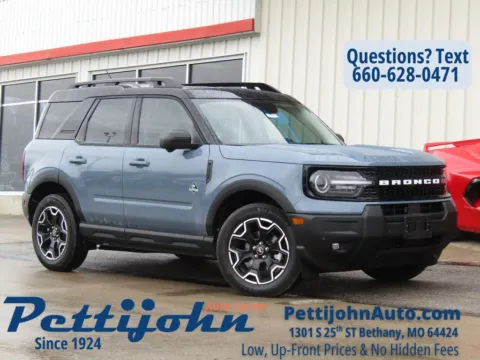 Gray 2025 Ford Bronco Sport Outer Banks for sale in Bethany, MO