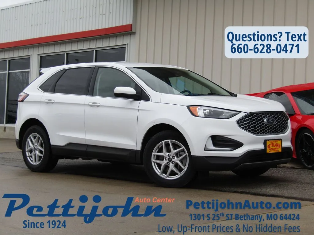White 2024 Ford Edge SEL for sale in Bethany, MO