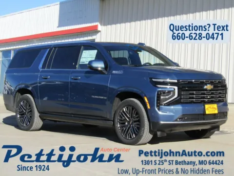 Blue 2026 Chevrolet Suburban High Country for sale in Bethany, MO