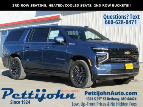 Blue 2026 Chevrolet Suburban High Country for sale in Bethany, MO