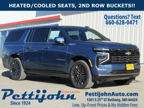 Blue 2026 Chevrolet Suburban High Country for sale in Bethany, MO