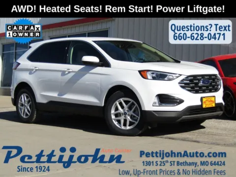 White 2022 Ford Edge SEL for sale in Bethany, MO