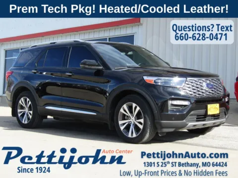 Black 2020 Ford Explorer Platinum for sale in Bethany, MO