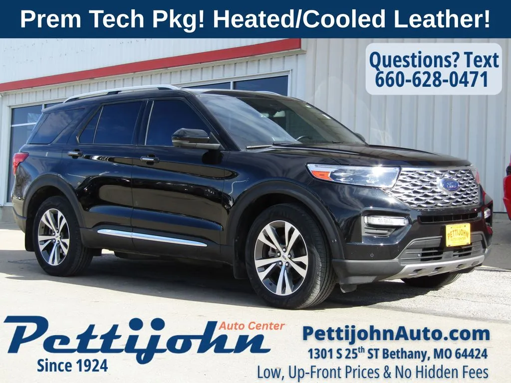 Used 2020 Ford Explorer Platinum with VIN 1FM5K8HC7LGA08973 for sale in Kansas City