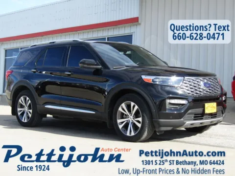 Black 2020 Ford Explorer Platinum for sale in Bethany, MO