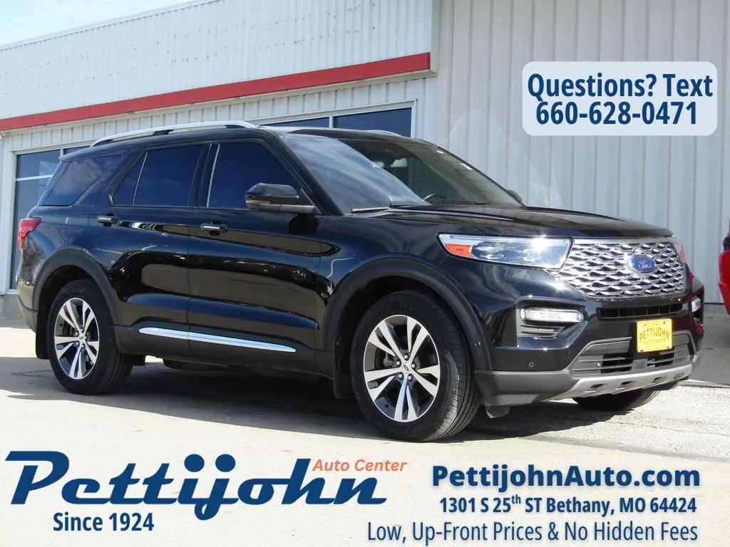 Used 2020 Ford Explorer Platinum with VIN 1FM5K8HC7LGA08973 for sale in Kansas City