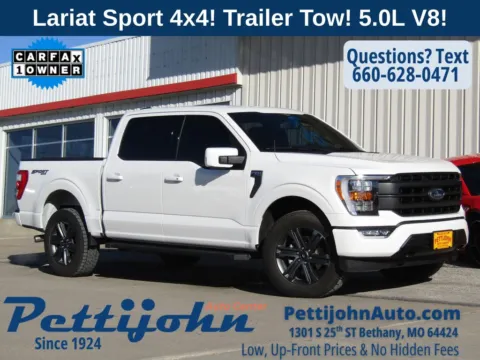 White 2023 Ford F-150 Lariat for sale in Bethany, MO