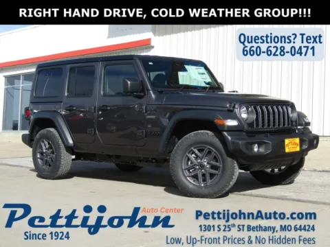 Gray 2026 Jeep Wrangler Sport RHD for sale in Bethany, MO