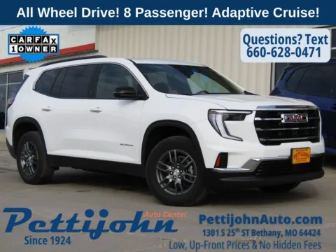 White 2025 GMC Acadia Elevation for sale in Bethany, MO