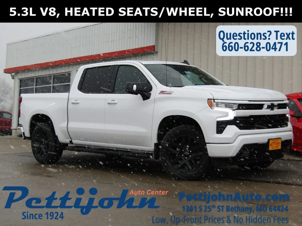 White 2026 Chevrolet Silverado 1500 RST for sale in Bethany, MO