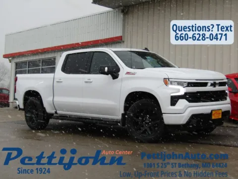 White 2026 Chevrolet Silverado 1500 RST for sale in Bethany, MO