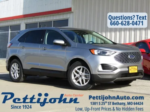 Silver 2024 Ford Edge SEL for sale in Bethany, MO