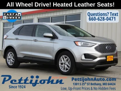 Silver 2024 Ford Edge SEL for sale in Bethany, MO