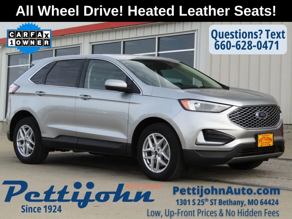 Silver 2024 Ford Edge SEL for sale in Bethany, MO
