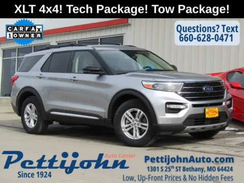Silver 2023 Ford Explorer XLT for sale in Bethany, MO