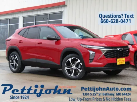 Red 2026 Chevrolet Trax 1RS for sale in Bethany, MO