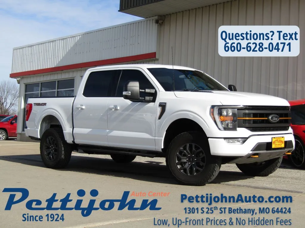 White 2022 Ford F-150 Tremor for sale in Bethany, MO